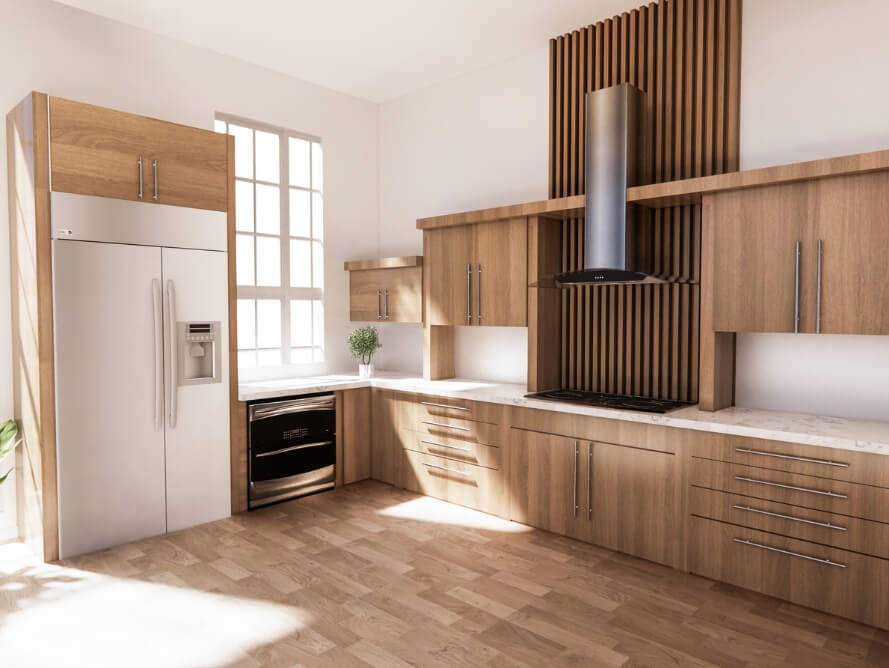 Forevermark Homestead Oak Cabinets