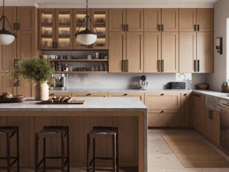 Forevermark Homestead Oak Shaker Cabinets