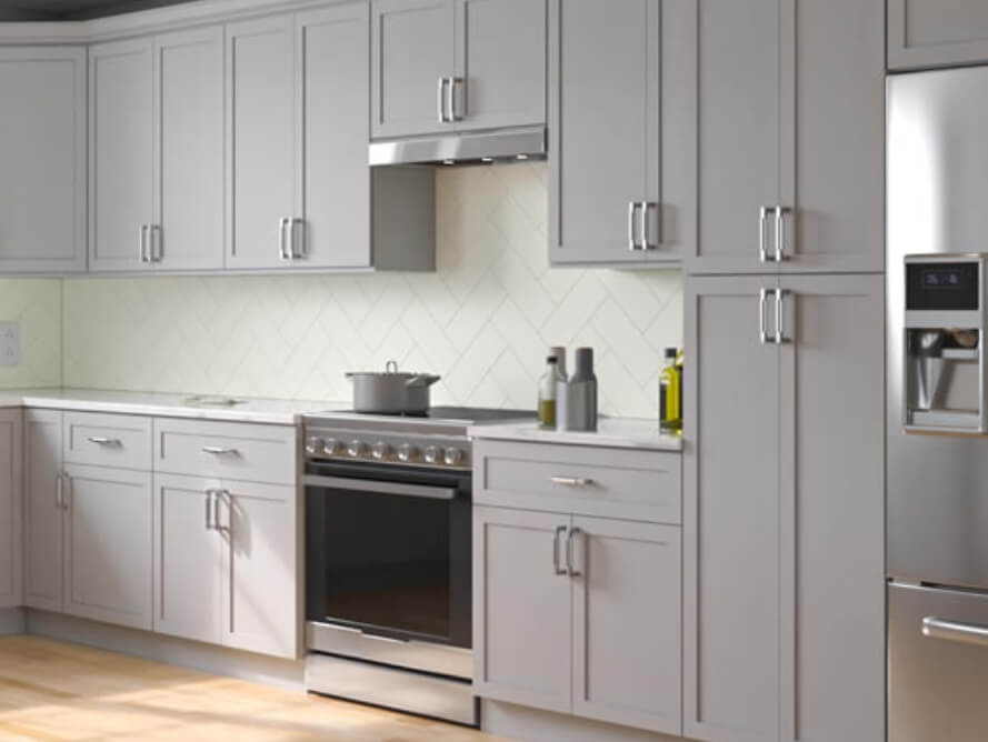 Forevermark Blaze Black Shaker Cabinets