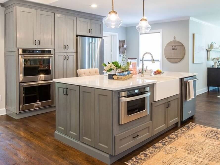 Forevermark Nova Light Grey Cabinet