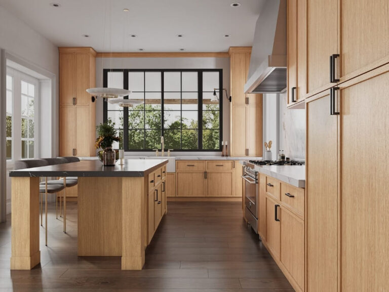 Forevermark Petit Oak Kitchen Cabinet