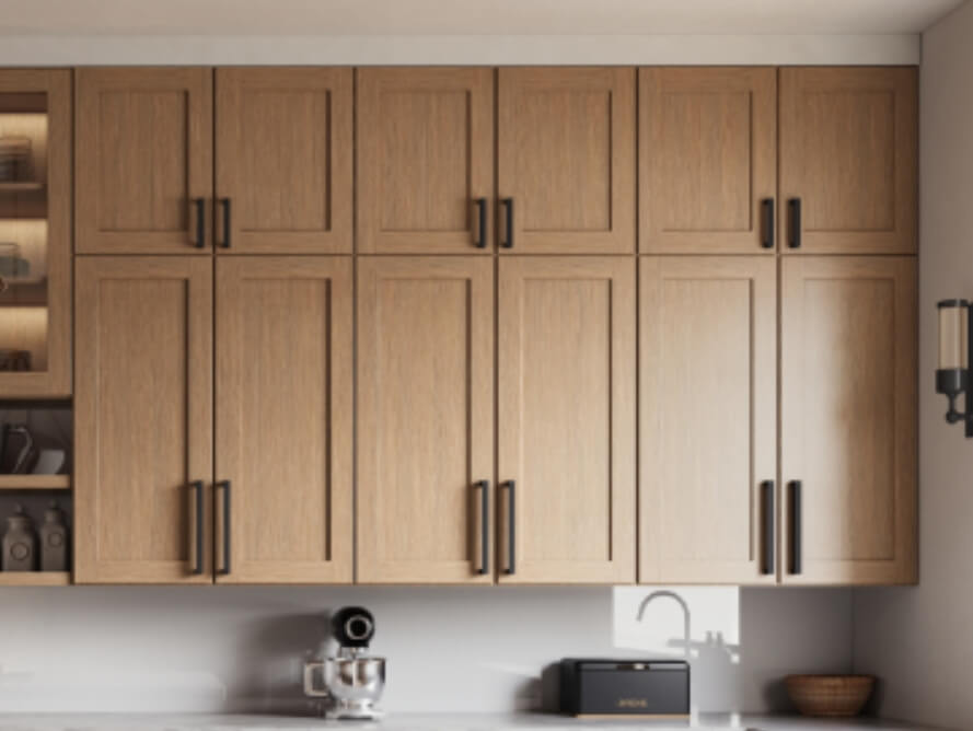 Forevermark Shaker Homestead Oak Cabinets
