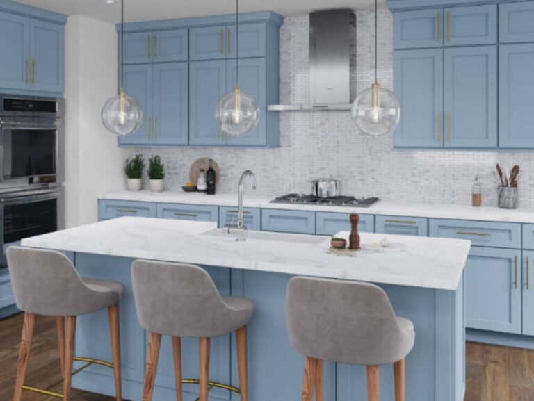 Forevermark Xterra Blue Cabinets