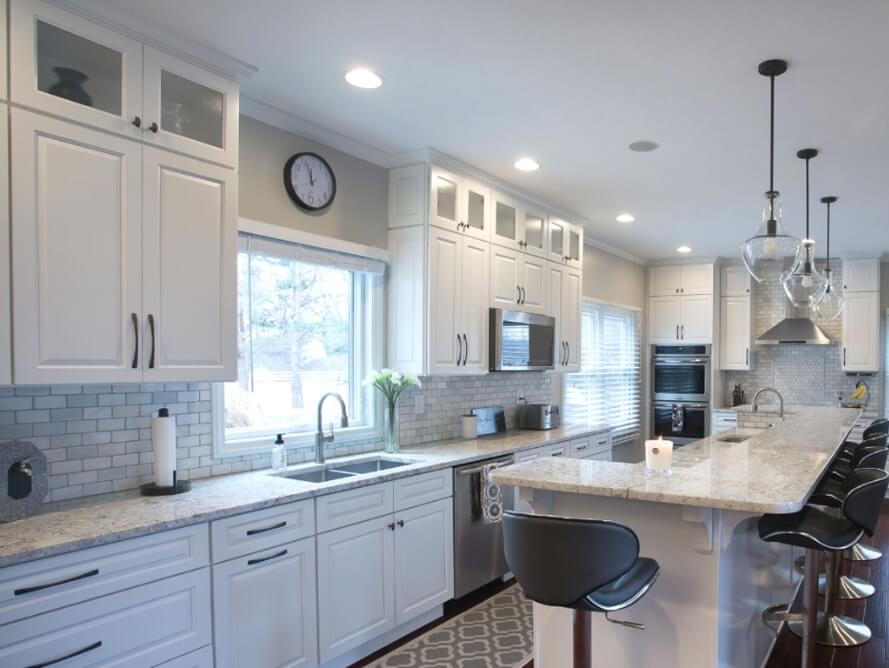 Forevermark Nova Light Grey Cabinets