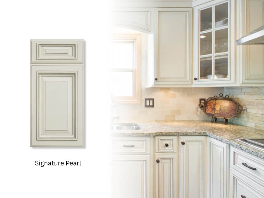 Forevermark Signature pearl Cabinets