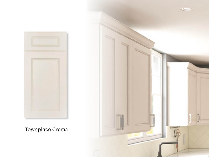 Forevermark Town Townplace Crema Cabinets