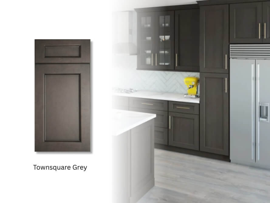 Forevermark Town Townsquare Grey Cabinets