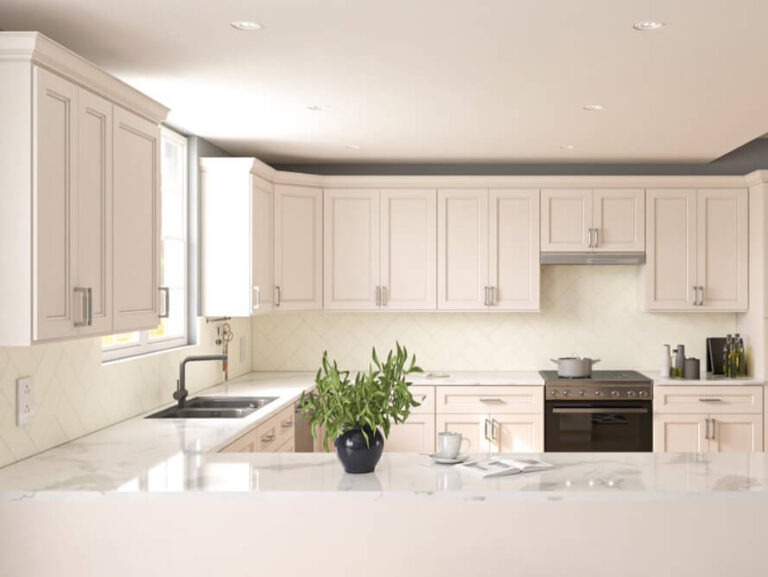 Forevermark Townplace Crema Cabinets