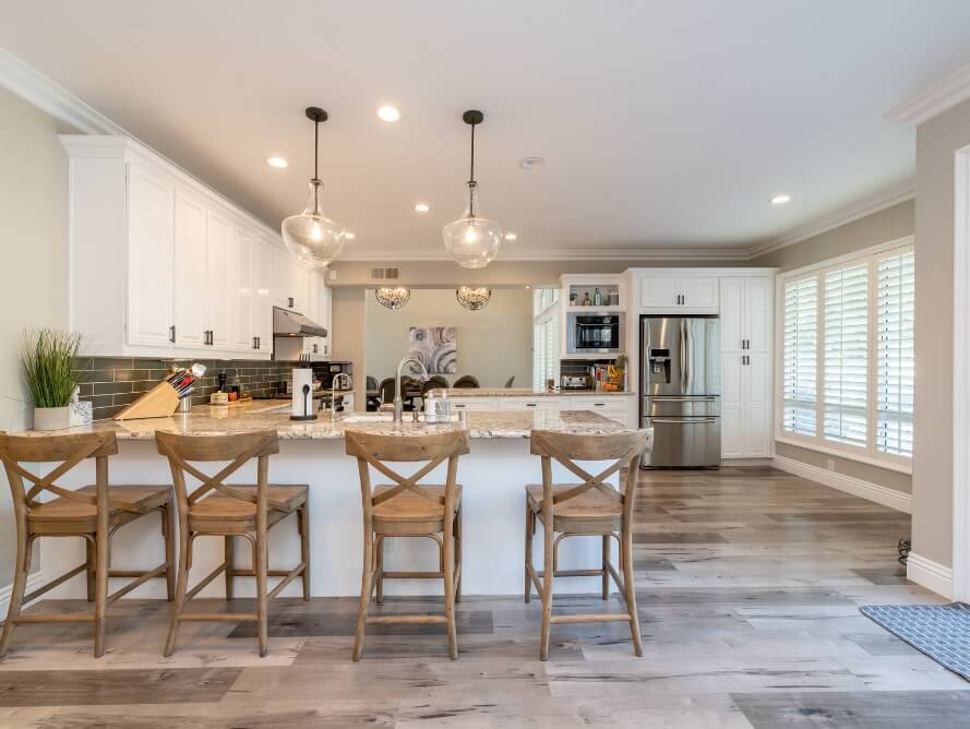 Forevermark Nova Light Grey Cabinets