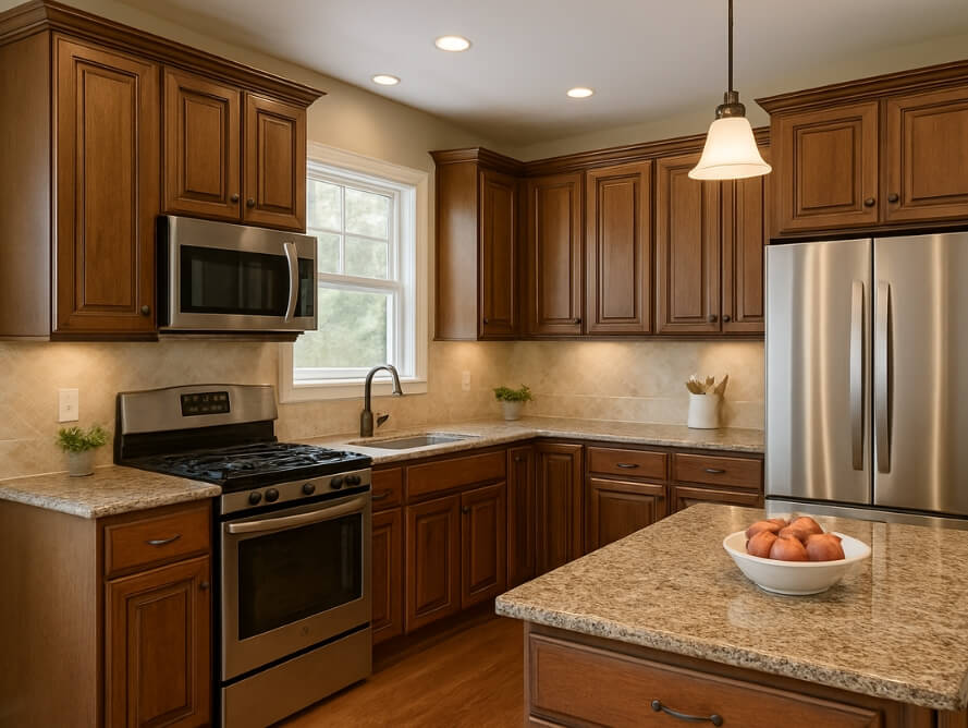 Forevermark Nova Light Grey Cabinets