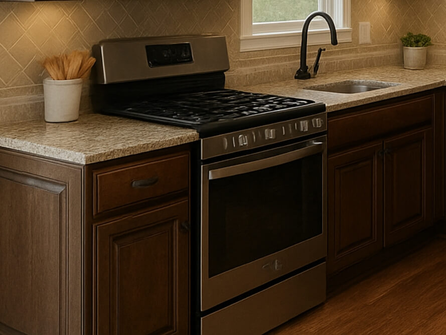Forevermark Nova Light Grey Cabinets