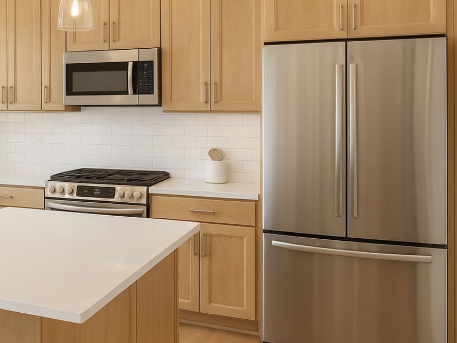 Forevermark Nova Light Grey Cabinets