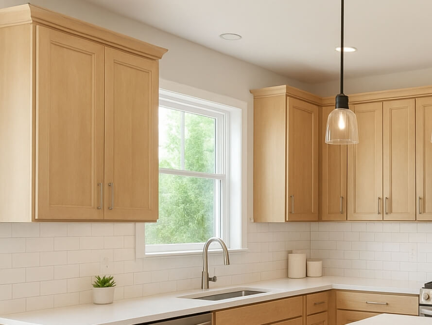 Forevermark Nova Light Grey Kitchen Cabinets