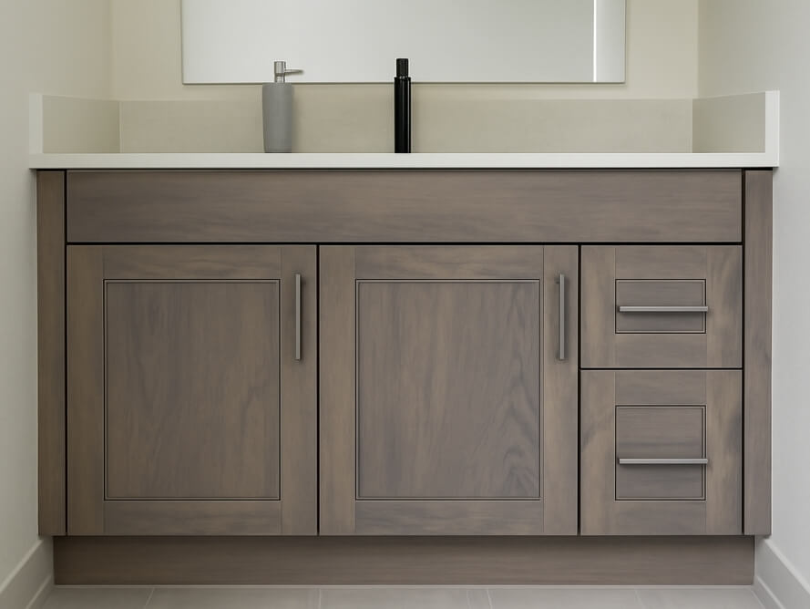 Forevermark Shaker Nova Light Grey Cabinet