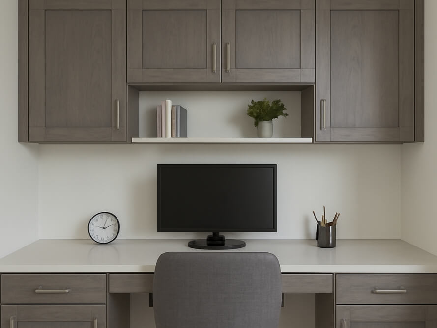 Forevermark Shaker Nova Light Grey Cabinet