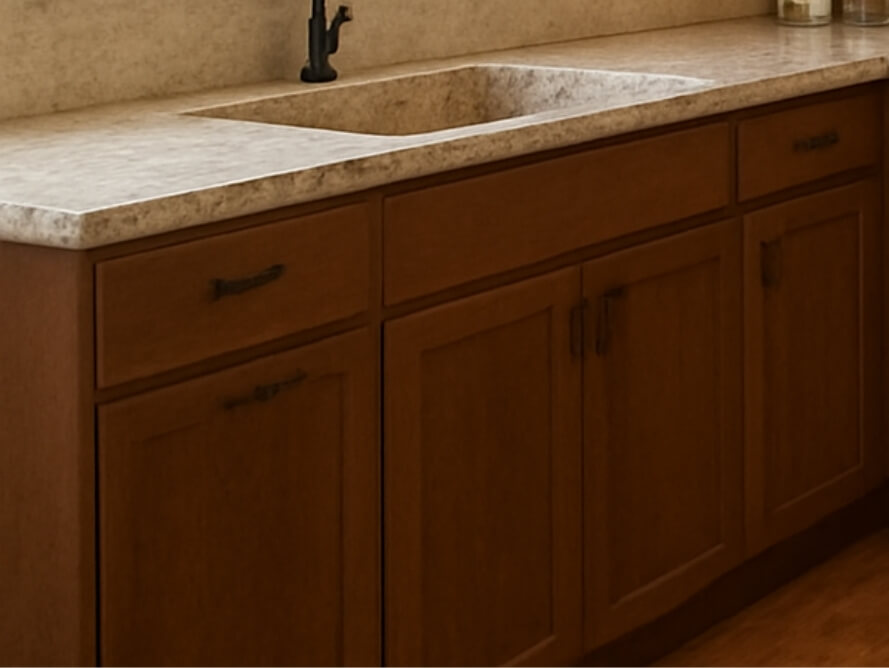 Forevermark Nova Light Grey Cabinets