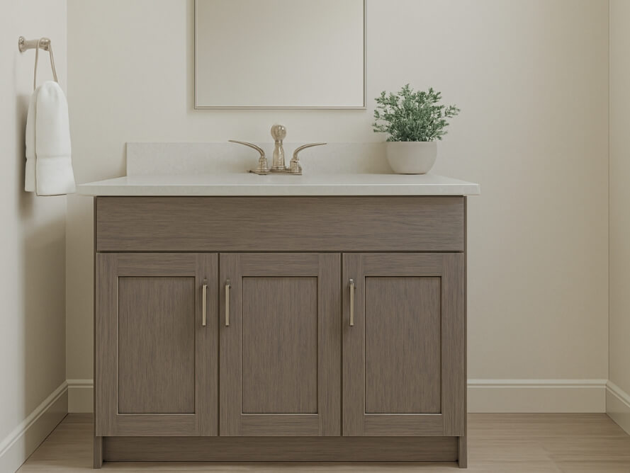 Forevermark Nova Light Grey Cabinet