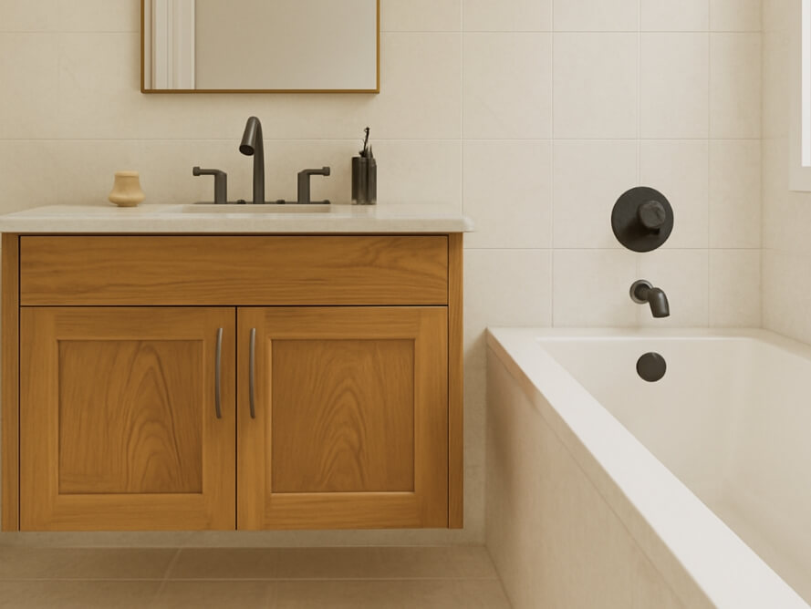 Forevermark Shaker Nova Light Grey Cabinet