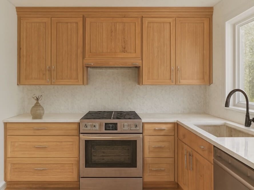 Crestwood Simplicity Carmel Cabinets