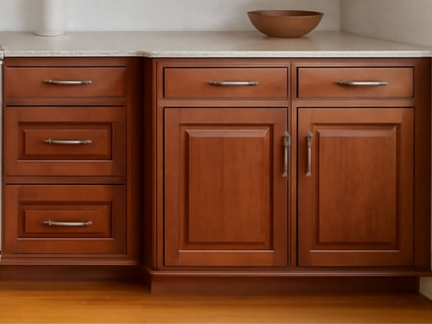 Forevermark Nova Light Grey Cabinets