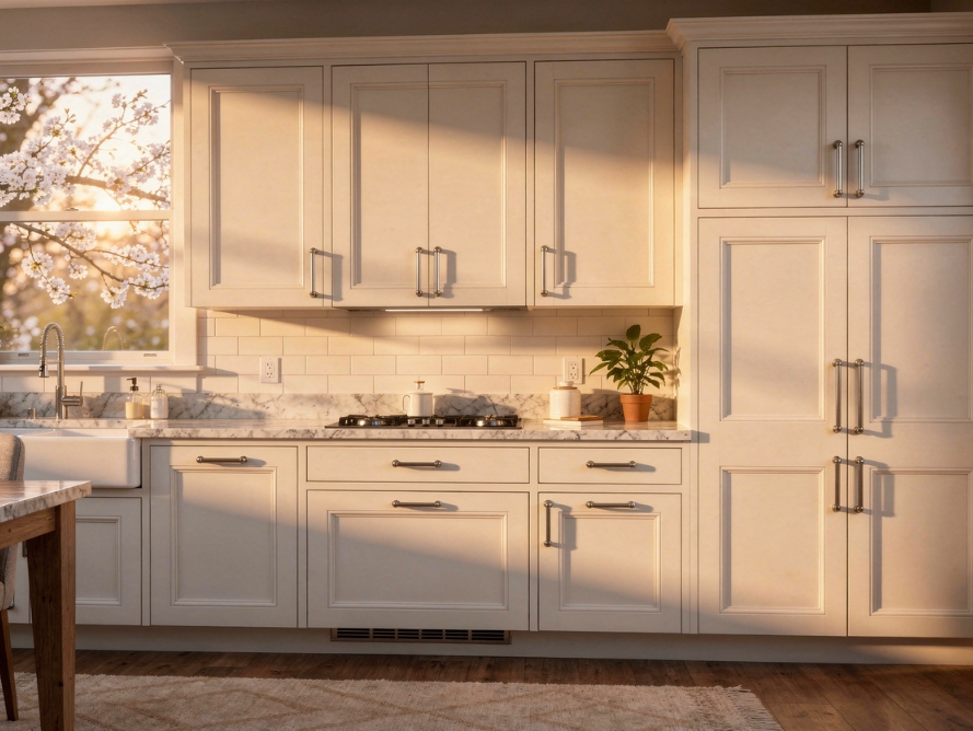 Forevermark Nova Light Grey Kitchen Cabinets