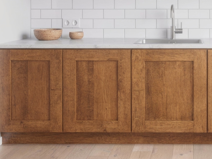 Forevermark Nova Light Grey Cabinets