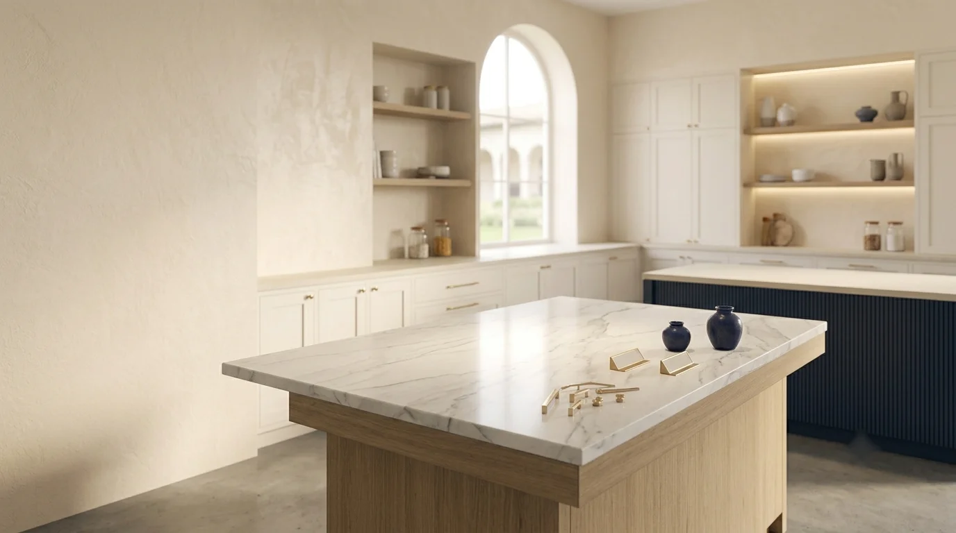 Marble vs Quartzite Countertops: Which to Choose